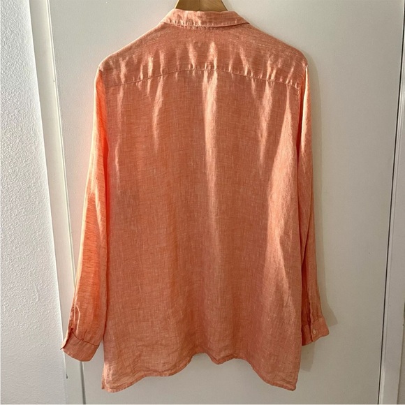 J. Jill Linen Button Top - Picture 3 of 3